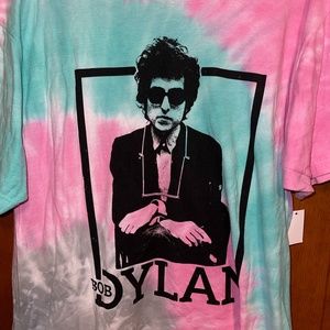 Bob Dylan Tie-dye tshirt size large